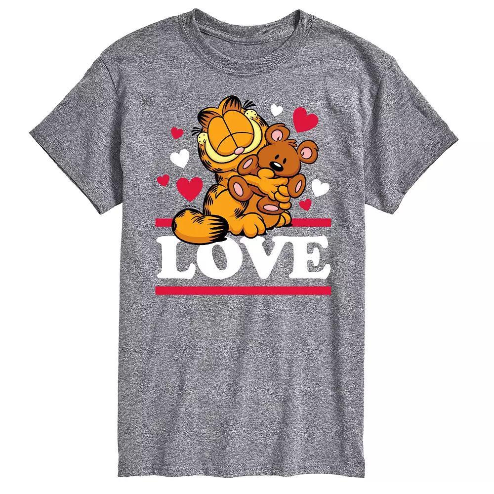 Big & Tall Garfield Love Garfield Tee, Mens Product Image