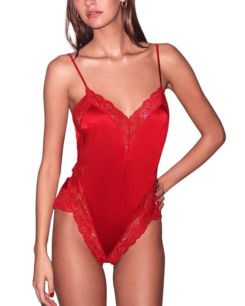 Fleur du Mal Venus Lace Trim Teddy Product Image