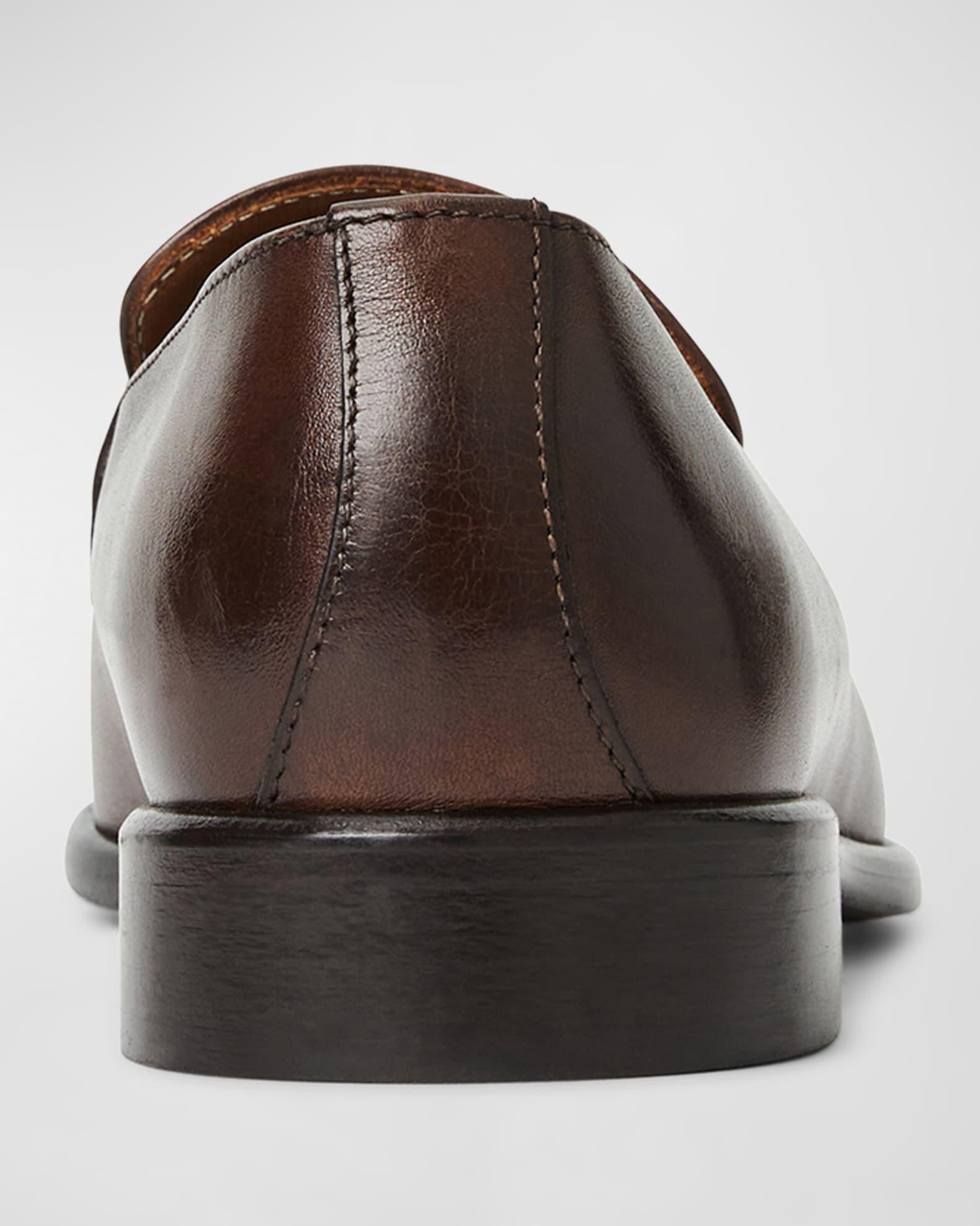 Men's Sante Double-Gore Leather Bit Loafers Product Image