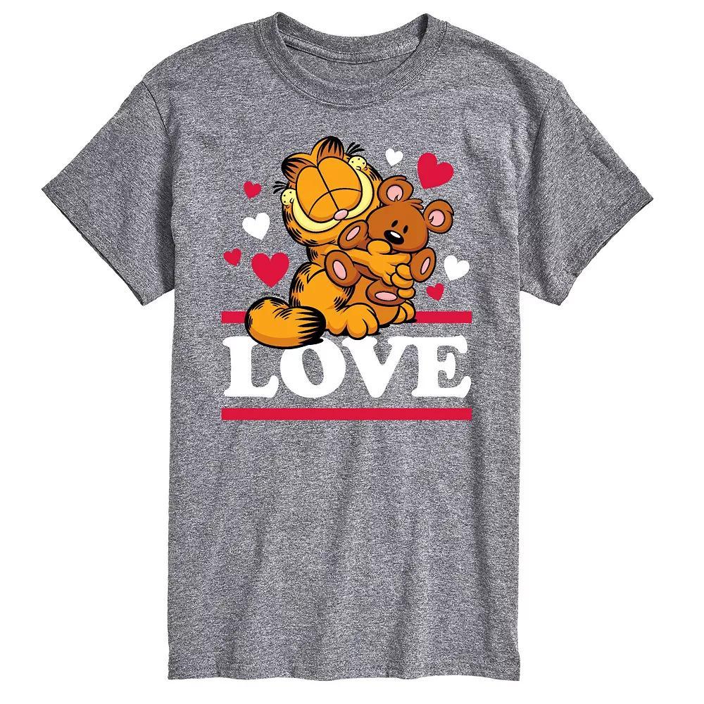 Big & Tall Garfield Love Garfield Tee, Mens Product Image