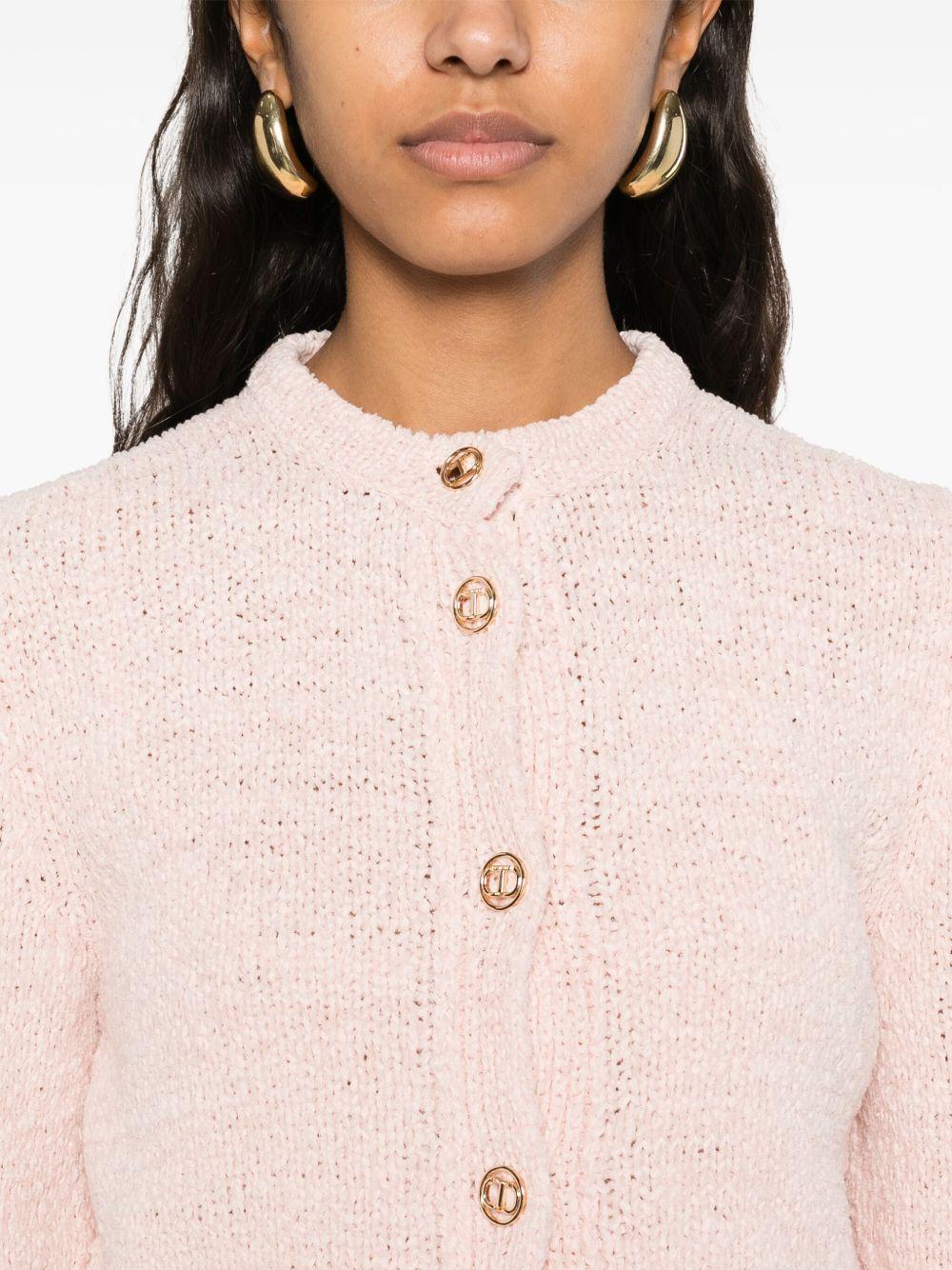 logo-buttons cardigan Product Image
