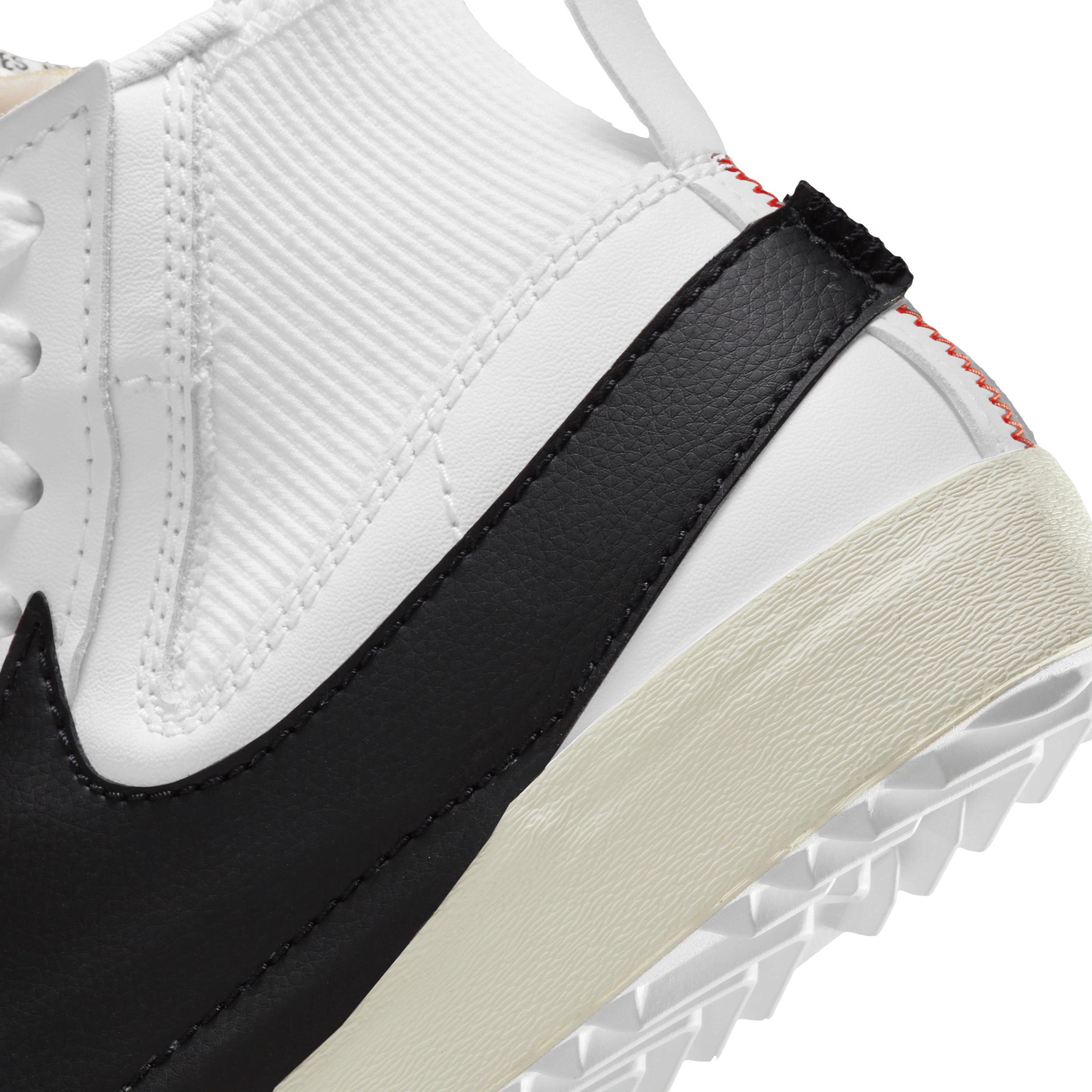 Nike Mens Nike Blazer Mid 77 Jumbo - Mens Basketball Shoes White/Black Product Image
