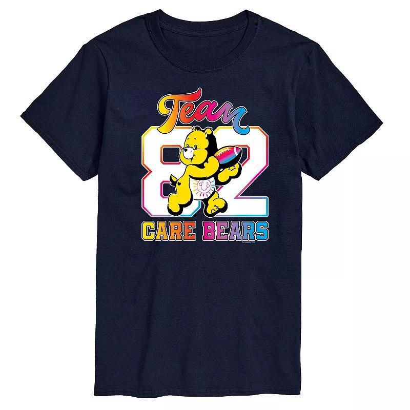 Mens Care Bears Football Graphic Tee Product Image