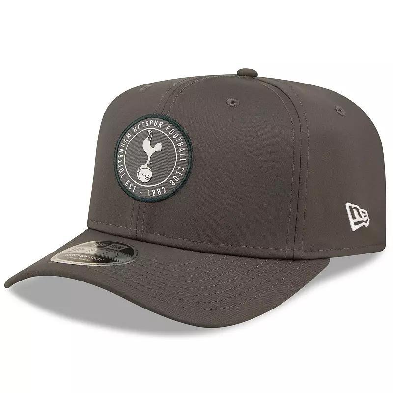 Mens New Era Gray Tottenham Hotspur Iridescent Stretch Snap 9FIFTY Snapback Hat Product Image