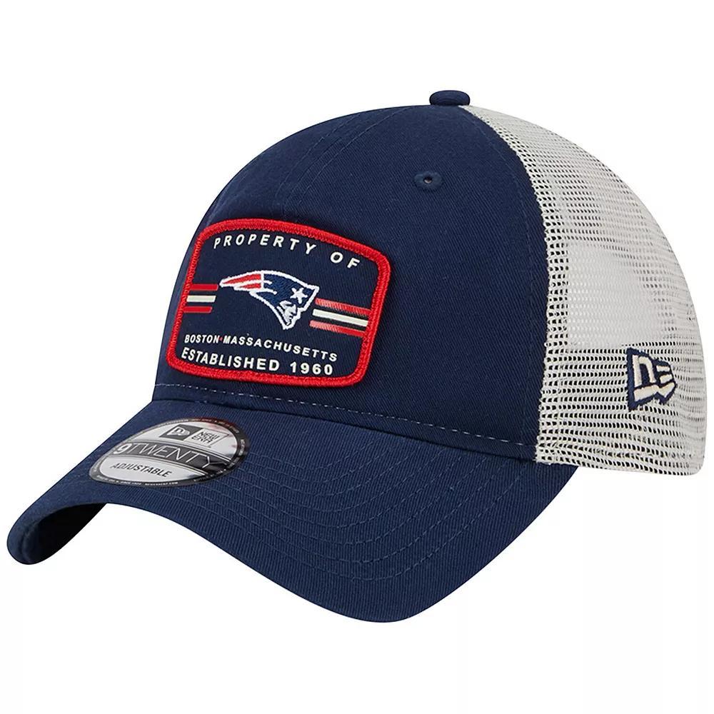 Men's New Era Royal Buffalo Bills Property Trucker 9TWENTY Snapback Hat, Blue Product Image