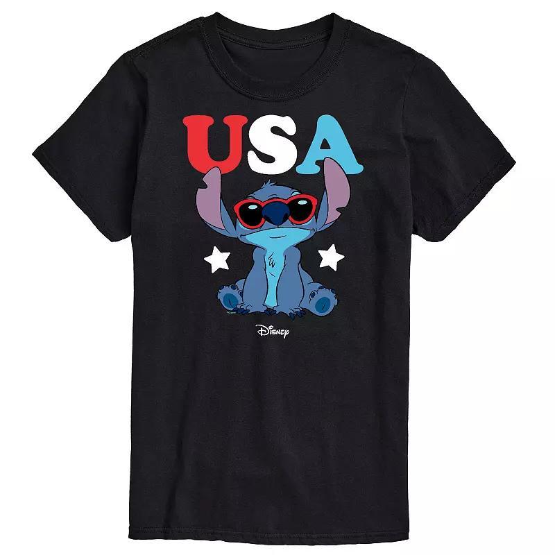 Disneys Lilo and Stitch Mens USA Sunglasses Graphic Tee Product Image