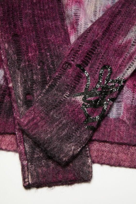 Printed knit jumper Product Image