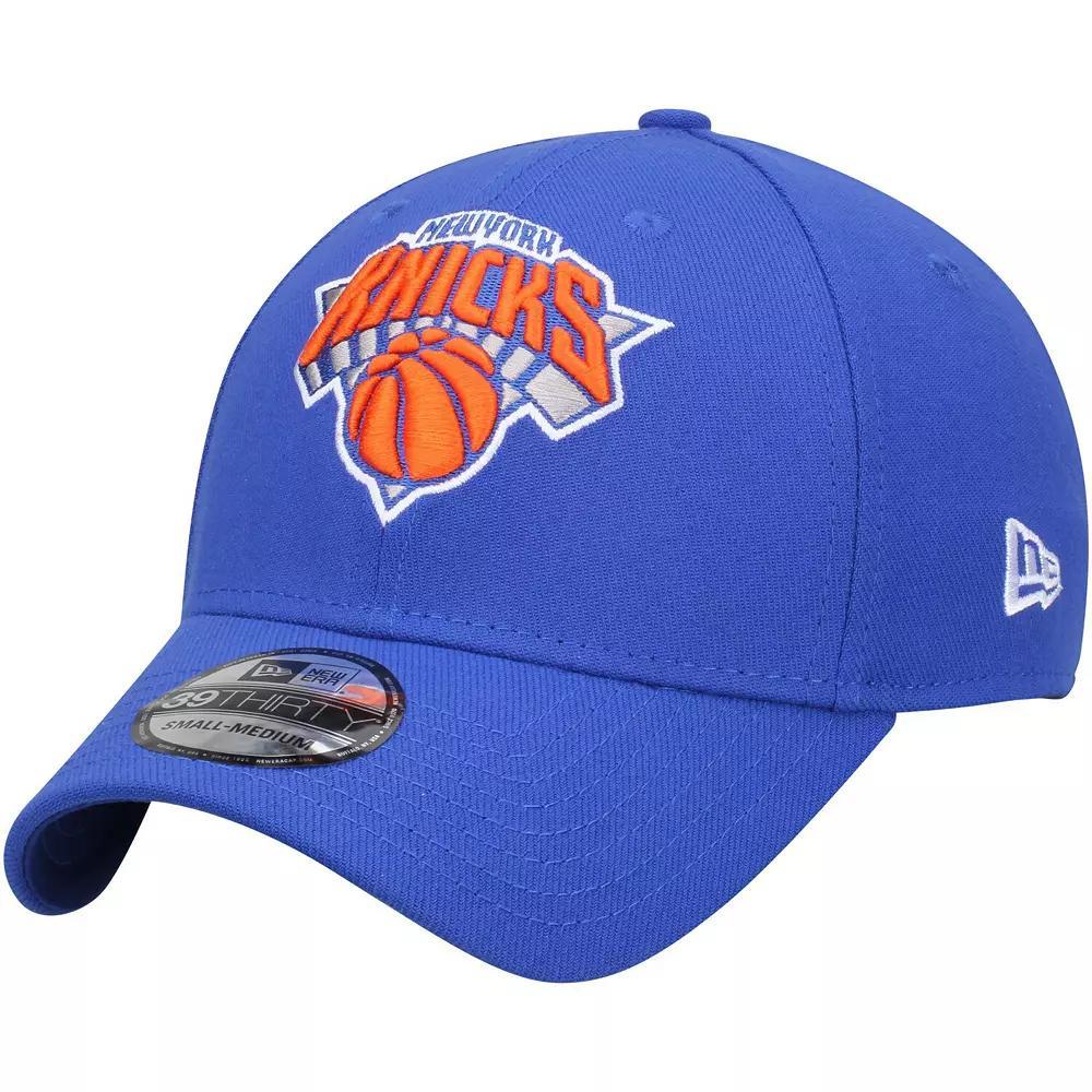 Men's New Era Blue New York Knicks Team Classic 39THIRTY Flex Hat, Size: Small/Medium Product Image