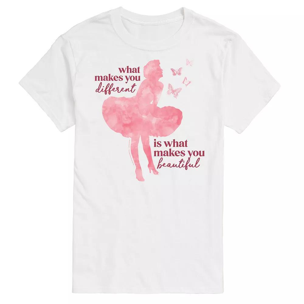 Mens Marilyn Monroe Makes You Beautiful Tee Product Image