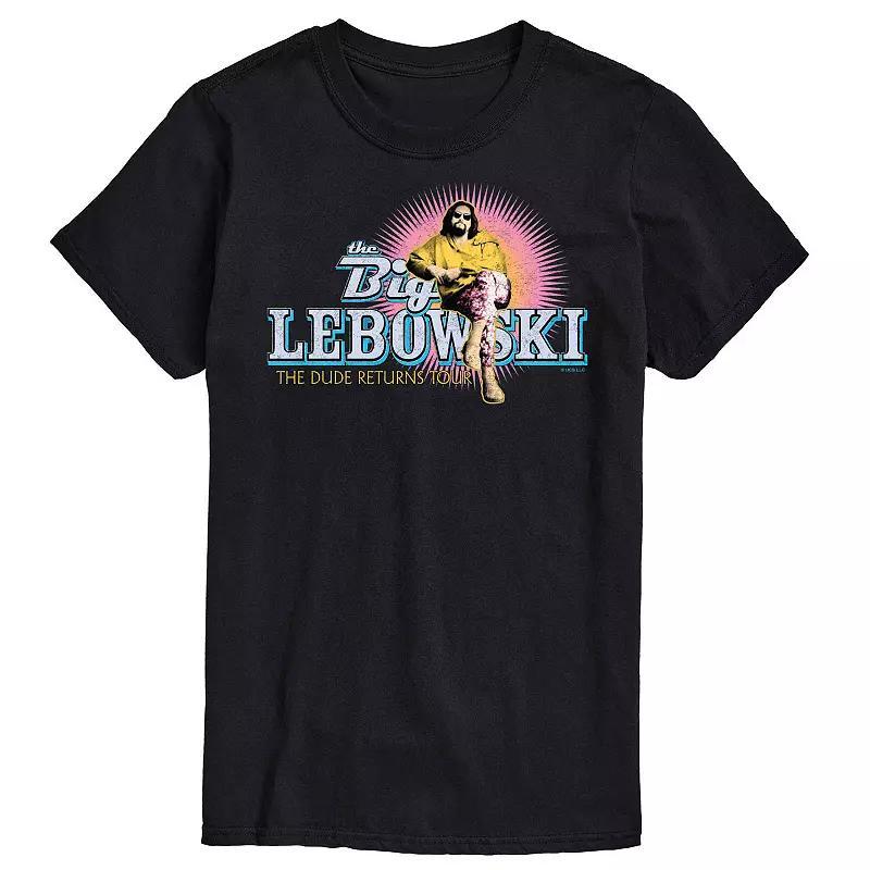 Big & Tall The Big Lebowski Returns to Tour Tee, Mens Product Image