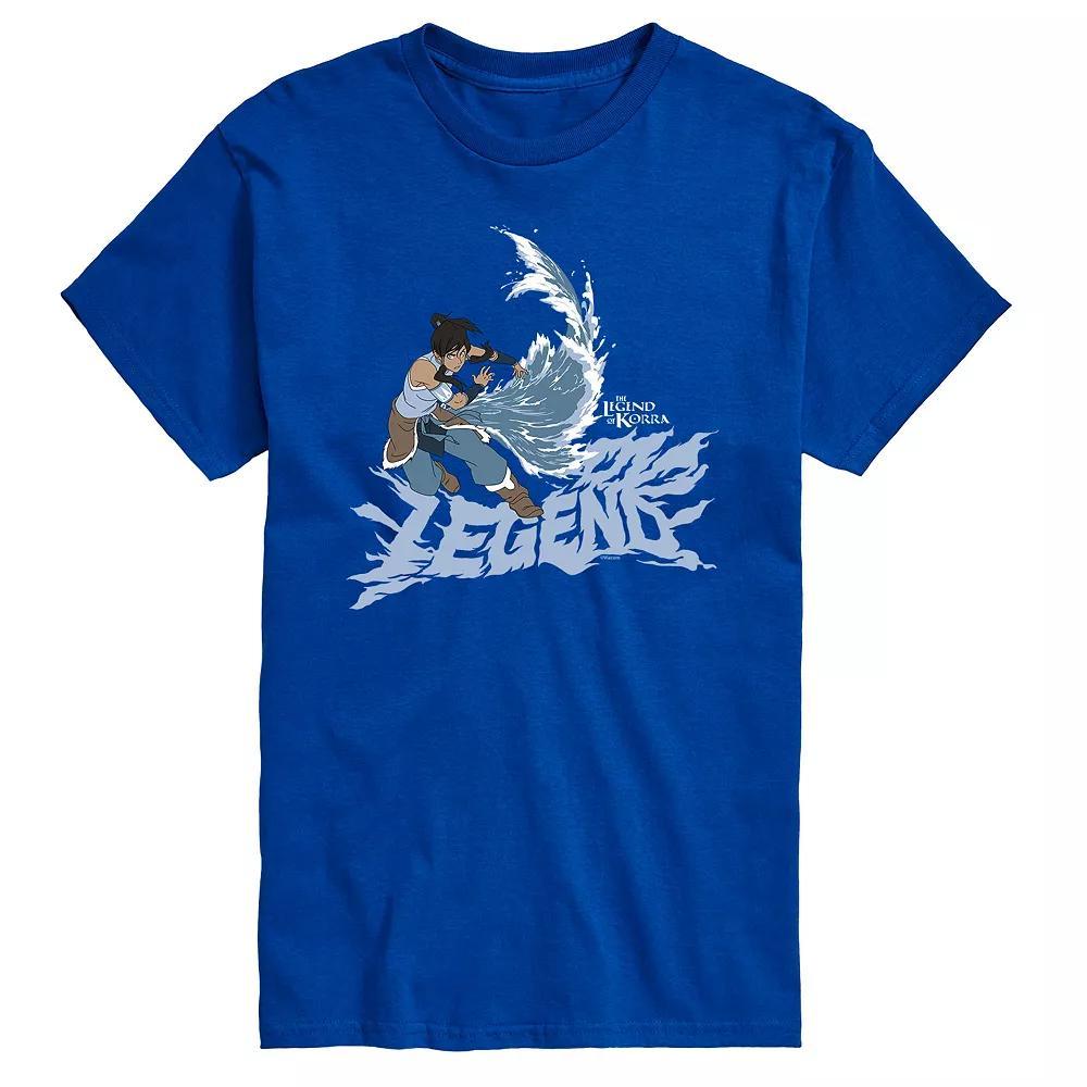 Big & Tall The Legend of Korra Legend Graphic Tee, Mens Product Image