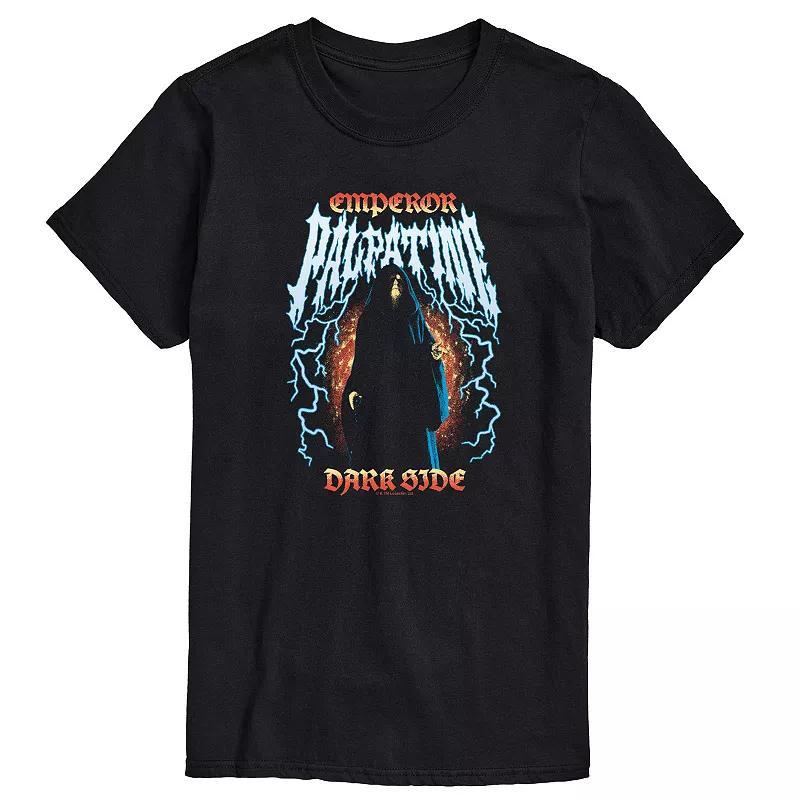 Big & Tall Star Wars Palpatine Emperor Dark Side Graphic Tee, Mens Product Image