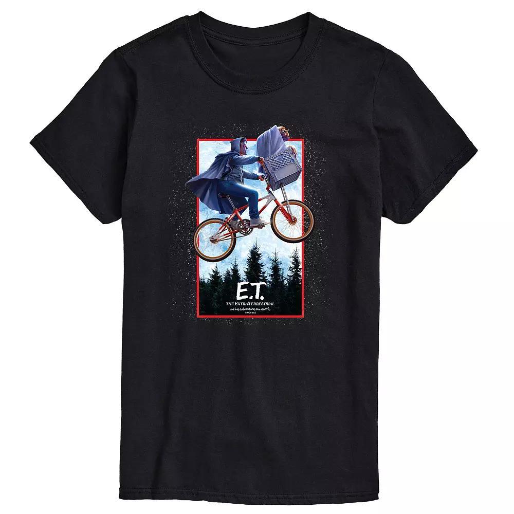 Mens Riding For Freedom Skull Graphic Tee Blue Product Image