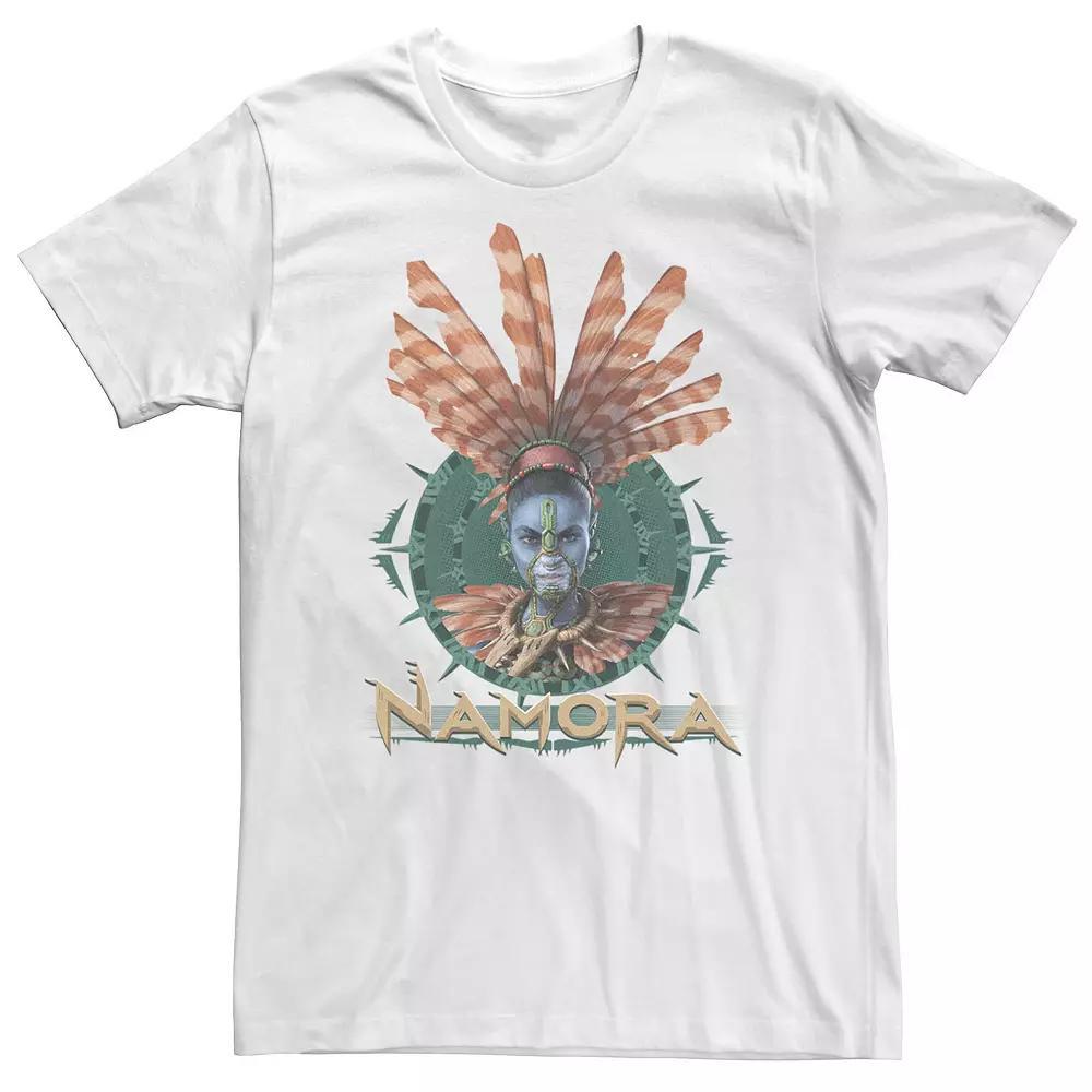 Men's Marvel Wakanda Forever Namora Portrait Tee, Size: XS, White Product Image