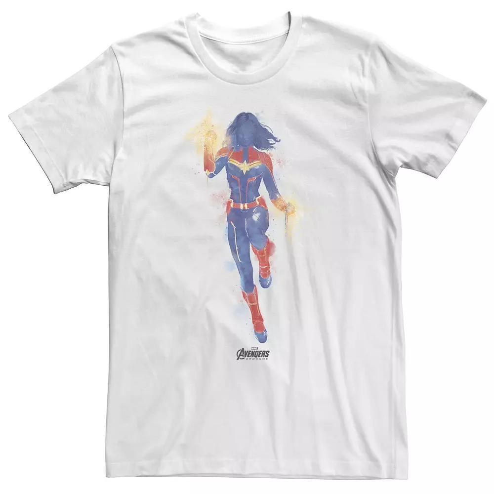 Big & Tall Marvel Avengers Endgame Spray Paint Tee, Mens Product Image