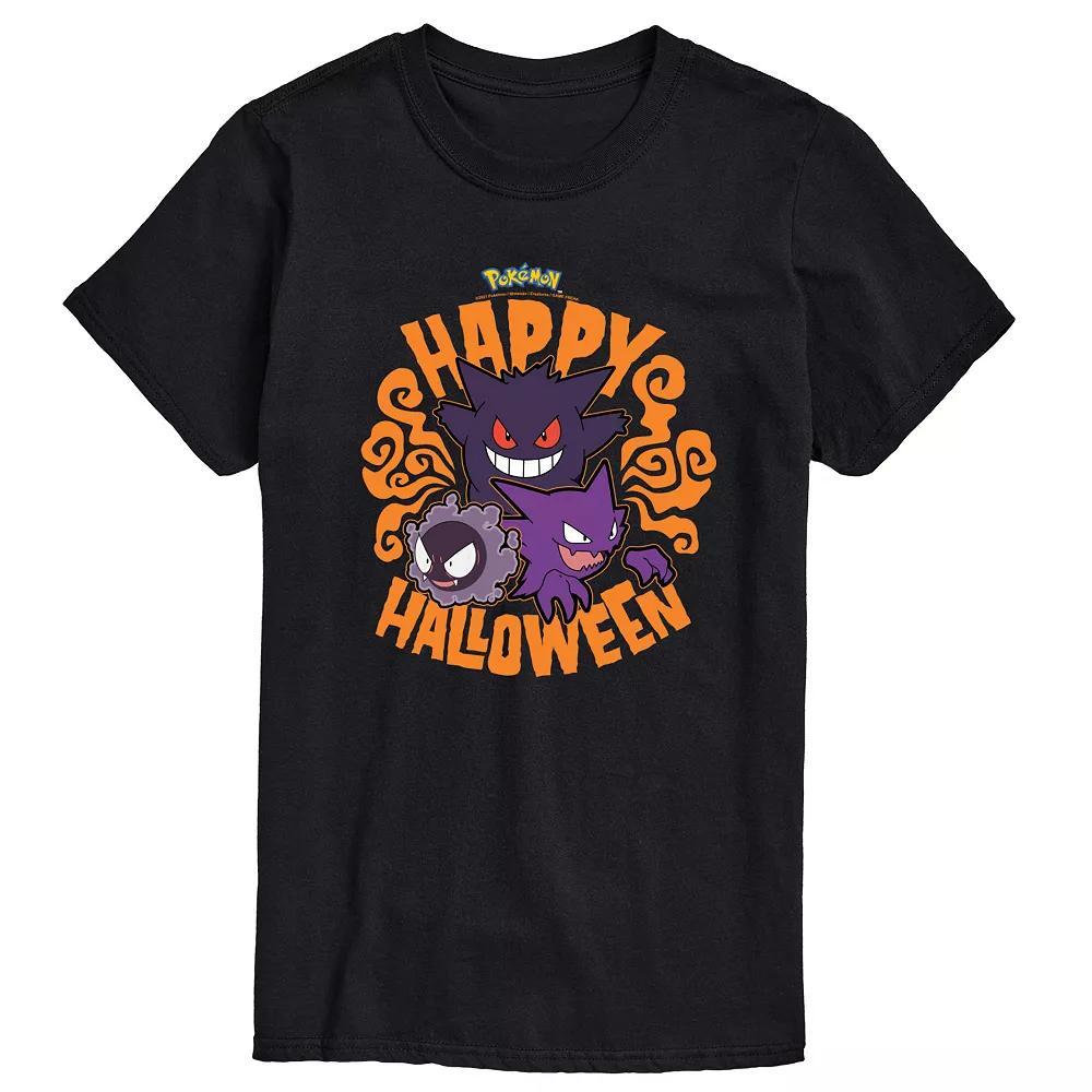 Big & Tall Pokemon Happy Halloween Tee, Mens Product Image