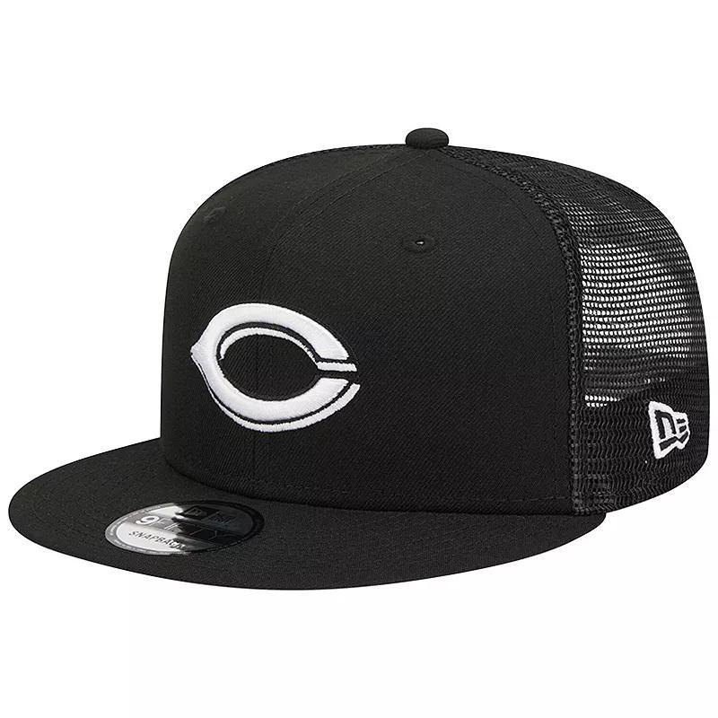 New Era Mens New Era Reds Evergreen Trucker Hat - Mens Black/White Product Image