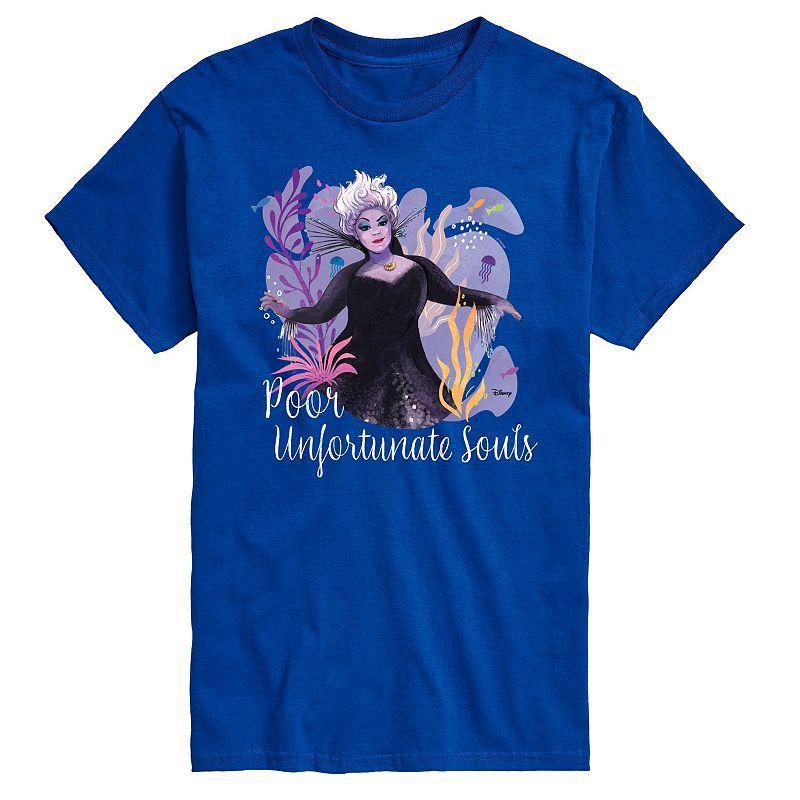 Disneys The Little Mermaid Mens Poor Unfortunate Soul Blue Product Image