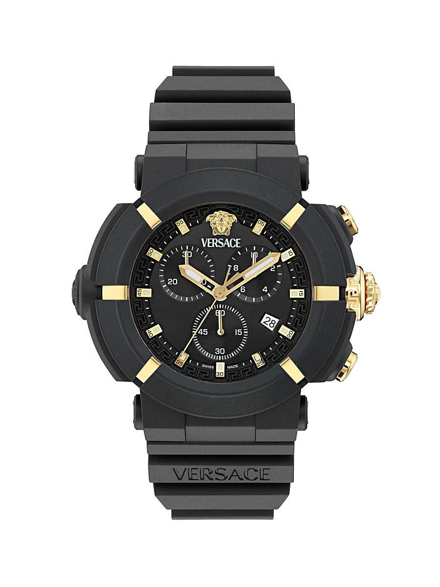 Versace Mens Real Active Chronograph Strap Watch Product Image