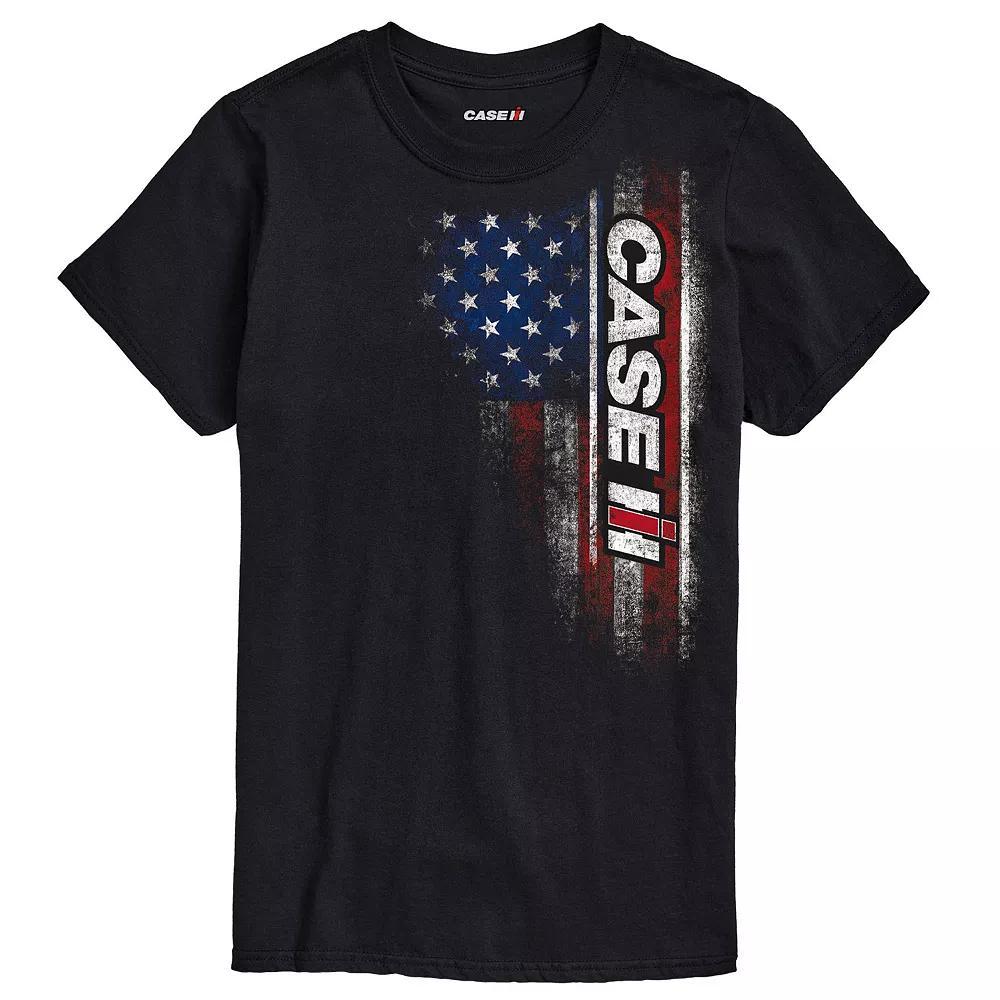 Big & Tall Case IH American Flag Tee, Mens Product Image