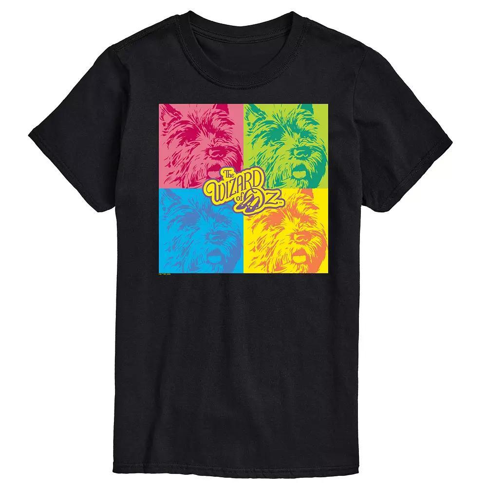 Mens Wizard Of Oz Toto Grid Graphic Tee Product Image