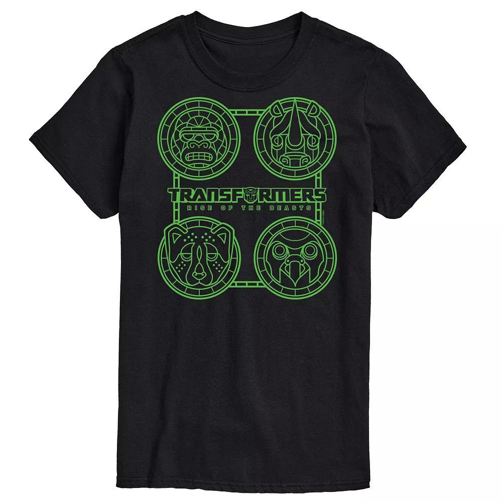 Big & Tall Transformers Maximal Symbols Graphic Tee, Mens Product Image