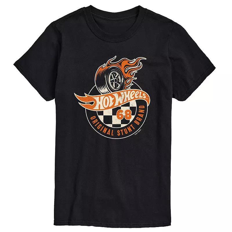 Men's Hot Wheels Original Stunt Brand Graphic Tee, Size: XXL, Black Product Image