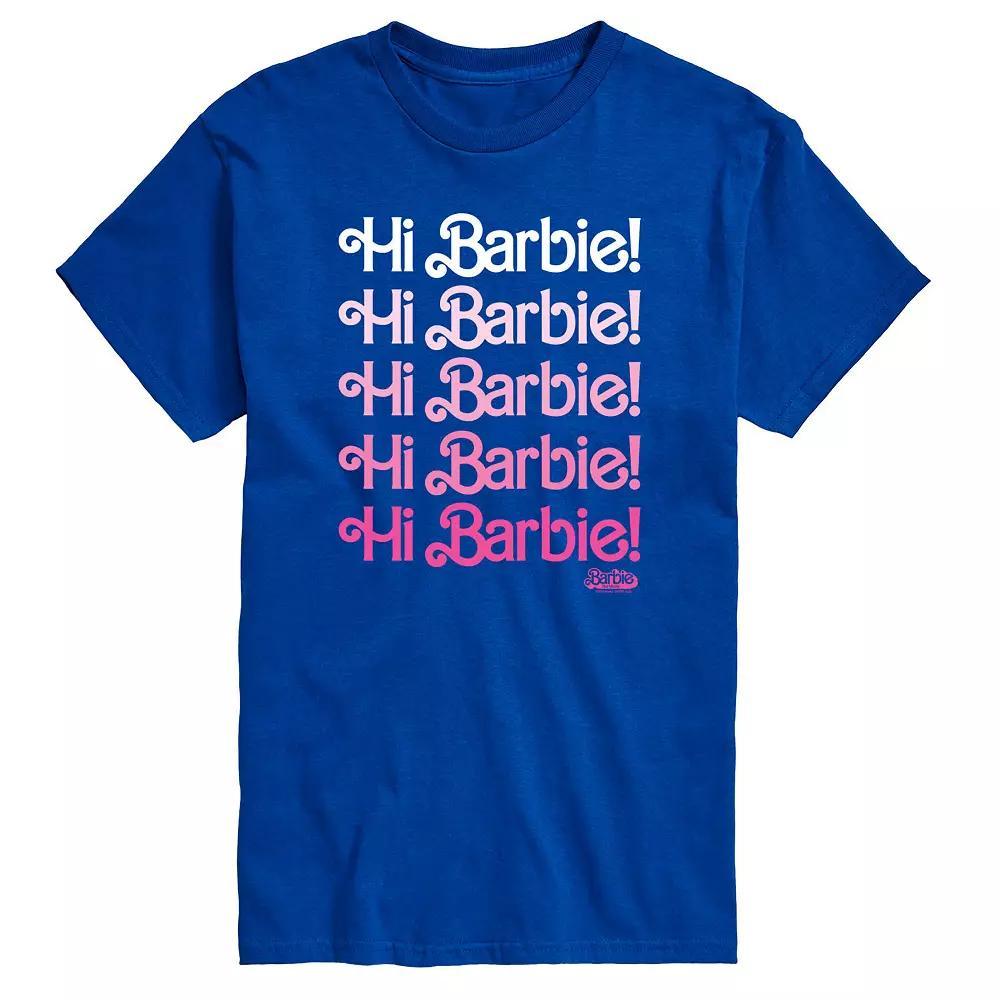 Mens Barbie The Movie Hi Barbie Graphic Tee Product Image