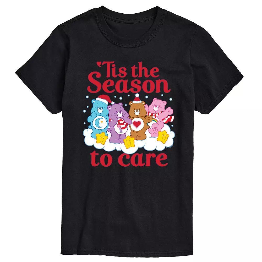 Big & Tall Care Bears Tis The Season To Care Graphic Tee, Mens Product Image