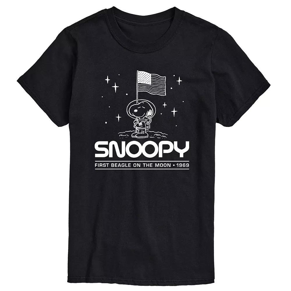 Mens Peanuts First Beagle In Space Tee Product Image