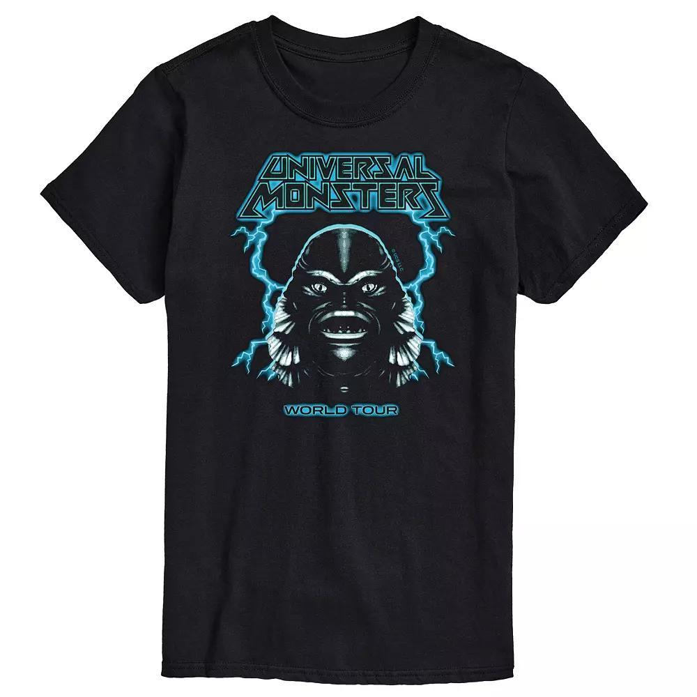 Big & Tall Universal Monsters Creatures World Tour Graphic Tee, Mens Product Image