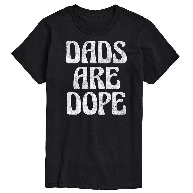 Big & Tall Dads Are Dope Graphic Tee, Mens Product Image
