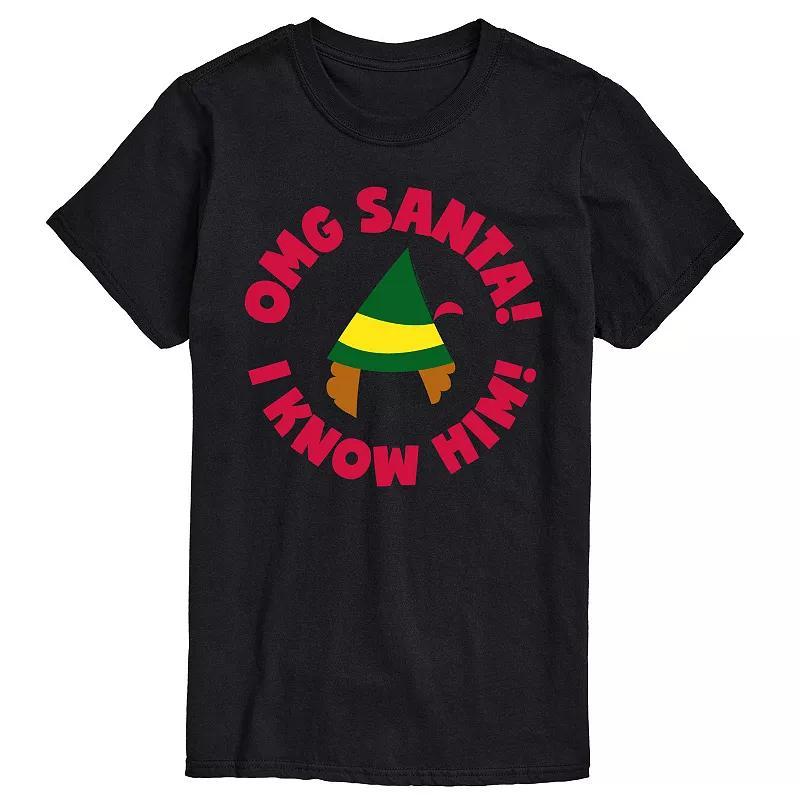 Mens Elf OMG Santa Tee Product Image