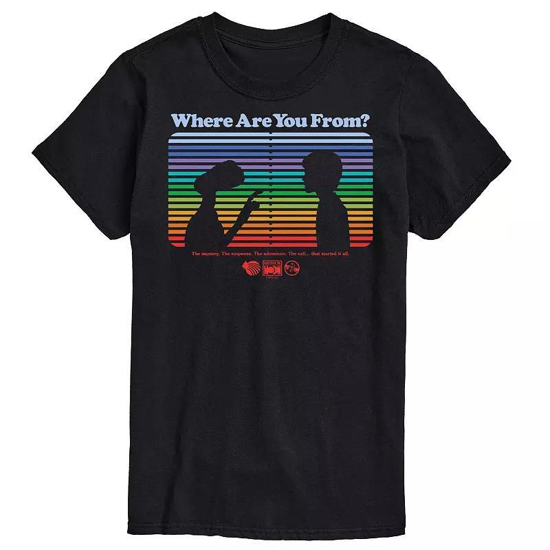 Big & Tall ET Where Are You From, Mens Blue Product Image