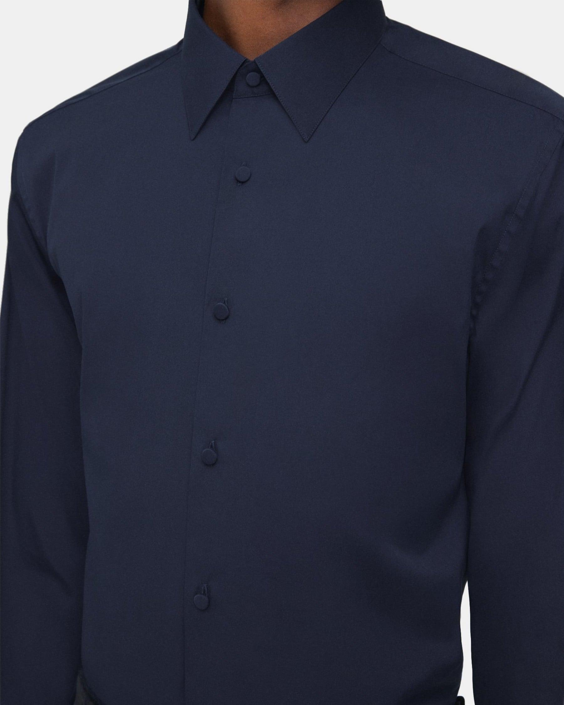 Tailored Shirt in Stretch Cotton Product Image