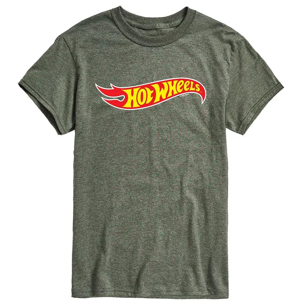 Men's Hot Wheels Logo Tee, Size: XXL, Black Product Image
