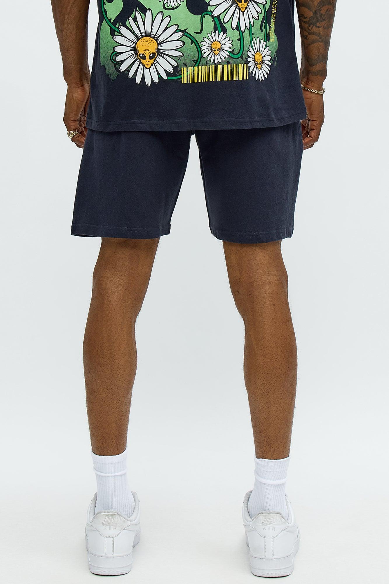 Stack Cash Chase Stars Sweatshorts - Black Product Image