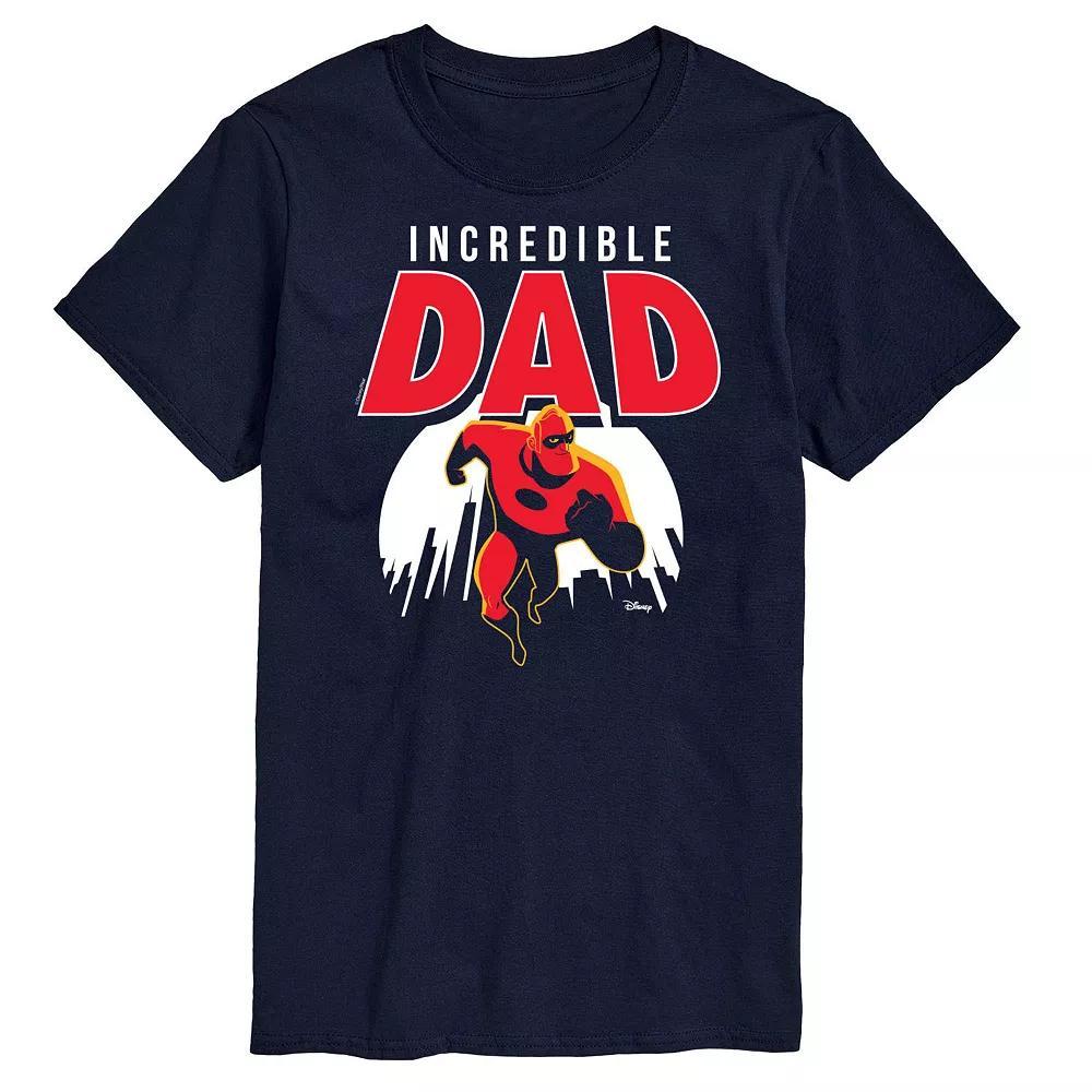 Disneys Mens The Incredibles Incredible Dad Tee Product Image