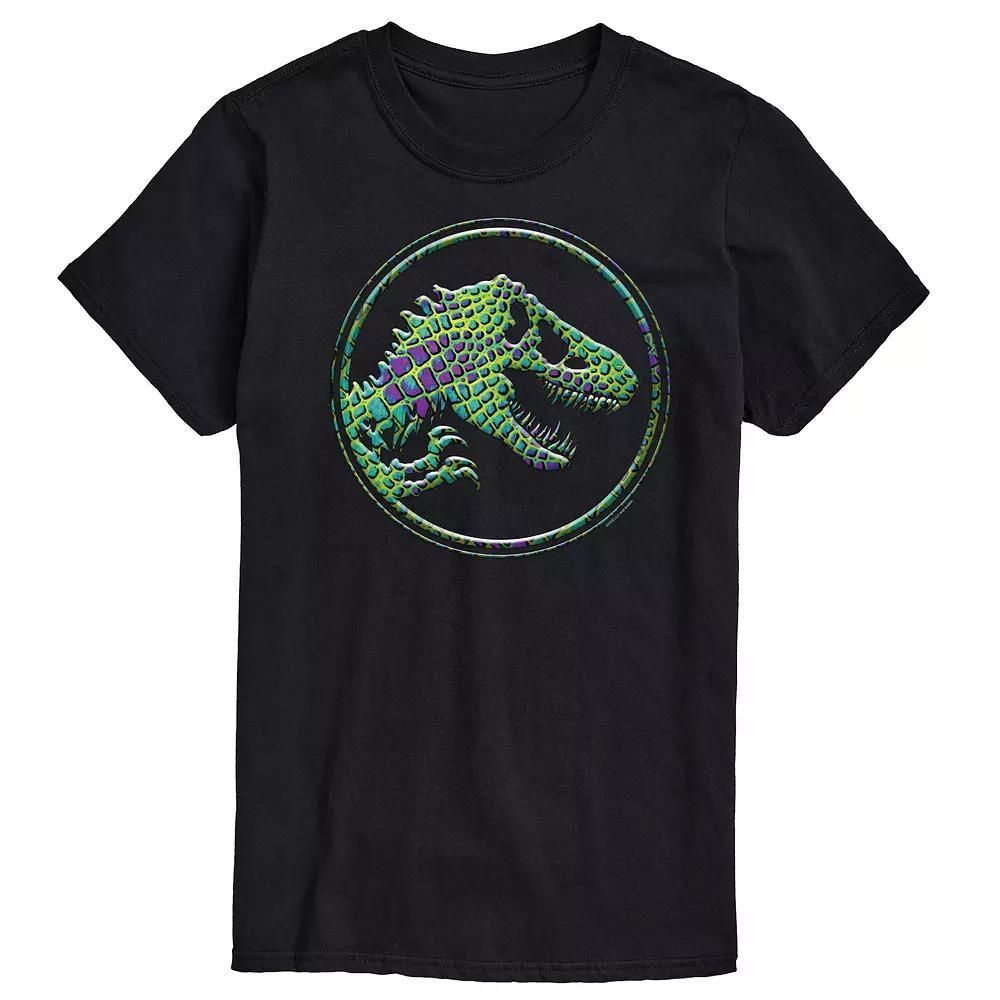Mens Jurassic World Reptile Coin Logo Graphic Tee Product Image