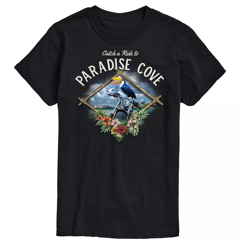 Big & Tall Paradise Cove Postacard Tee, Mens Product Image