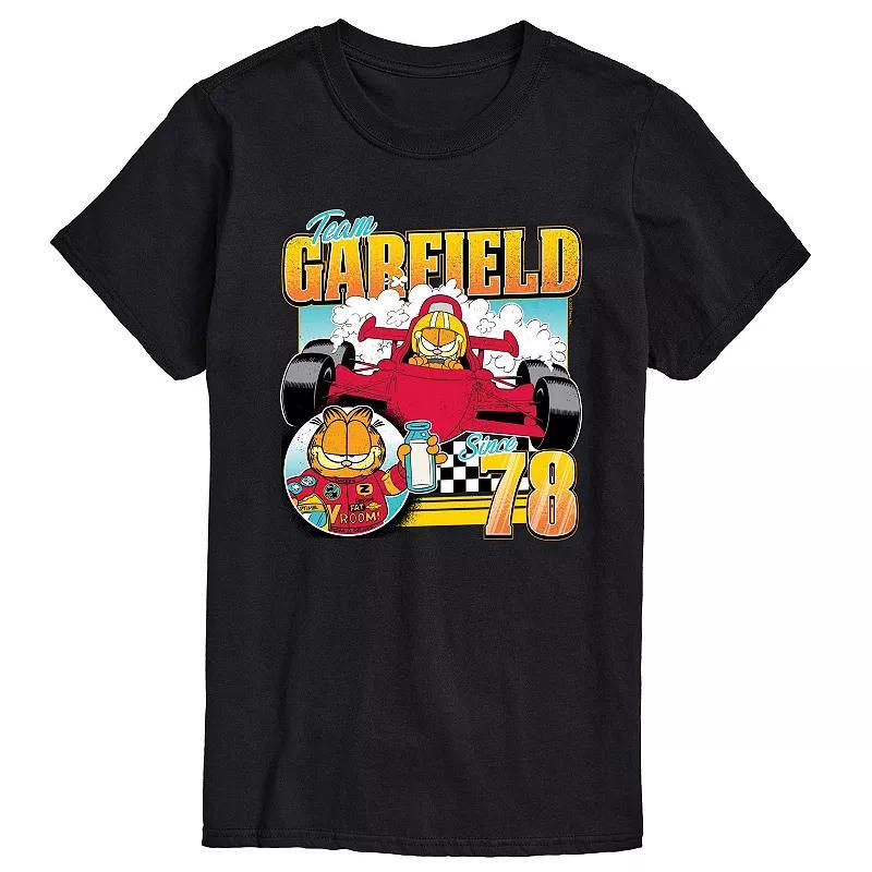 Mens Garfield Racing Team Garfield Graphic Tee Product Image
