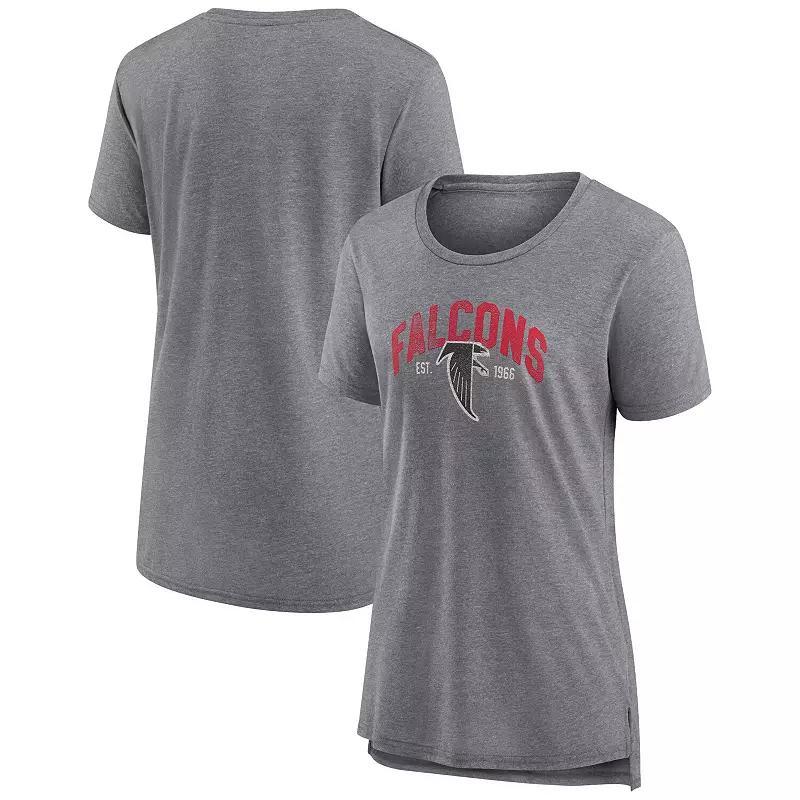 Womens Fanatics Branded Heather Royal New England Patriots Original Play Tri-Blend T-Shirt Product Image