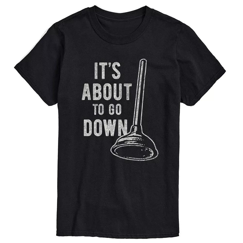 Big & Tall Its About to Go Down Graphic Tee, Men's, Size: XXL Tall, Blue Product Image