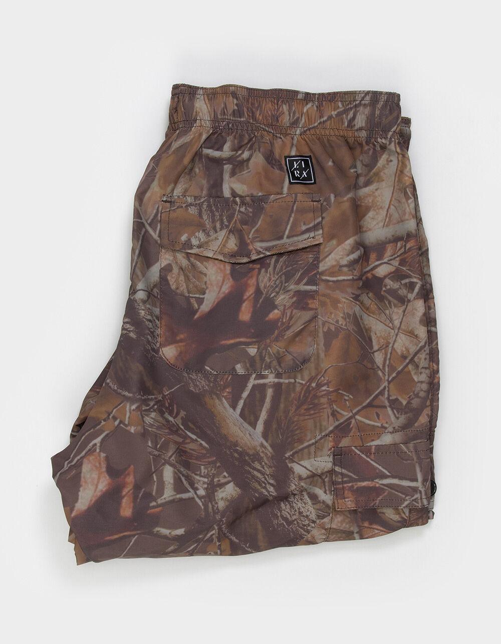 LIRA Azalea Mens Loose Fit Nylon Cargo Pants - CAMO Product Image