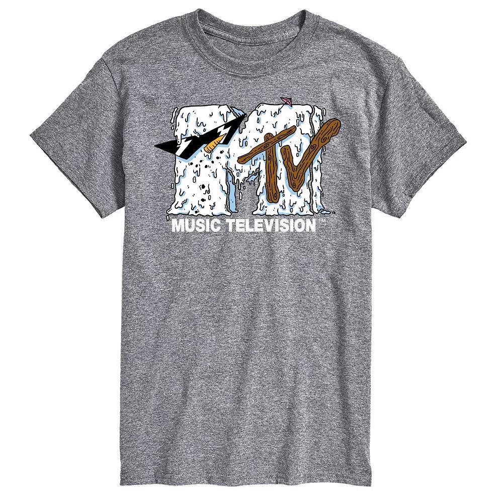 Big & Tall MTV Snowman Logo Graphic Tee, Mens Product Image