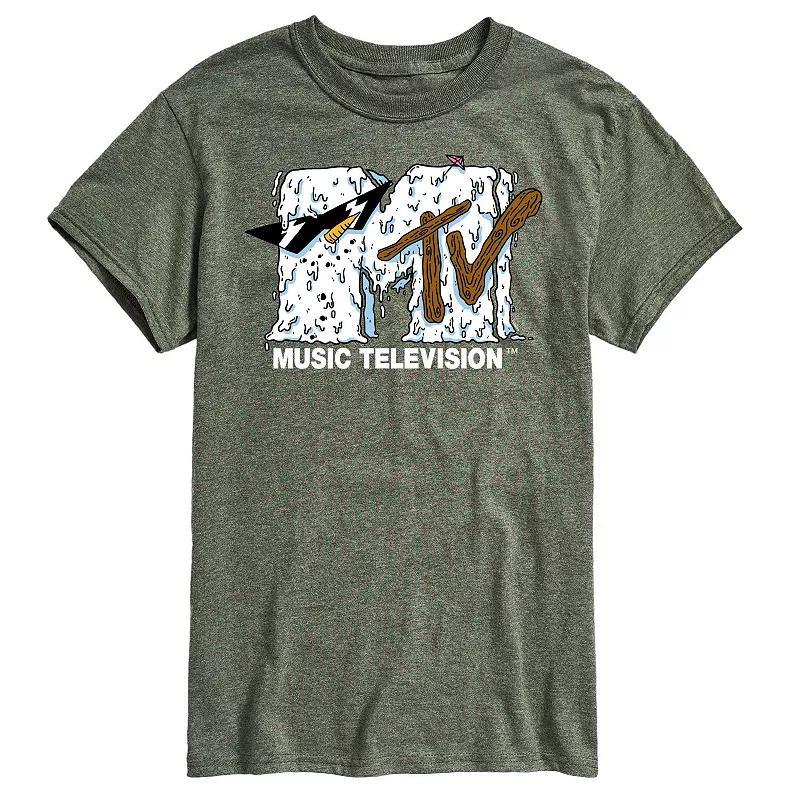 Big & Tall MTV Snowman Logo Graphic Tee, Mens Product Image
