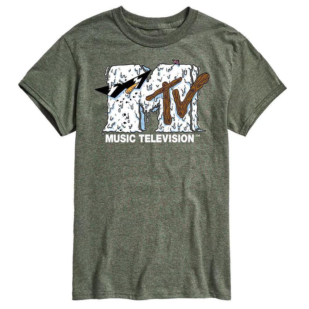 Big & Tall MTV Snowman Logo Graphic Tee, Mens Product Image