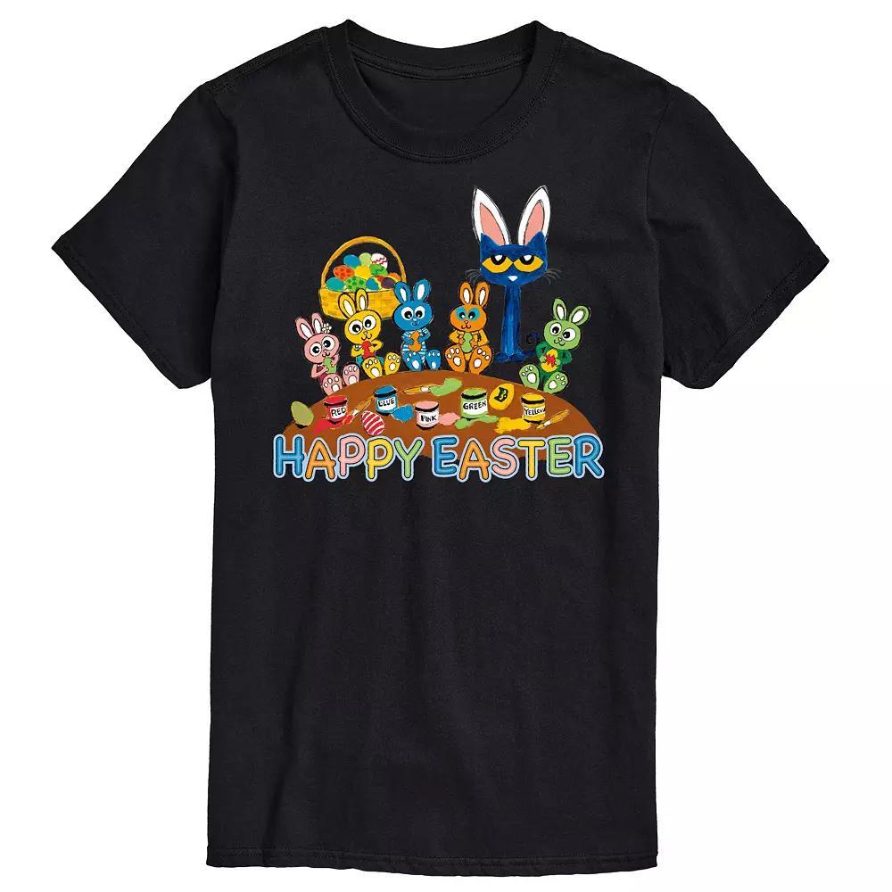 Big & Tall Pete The Cat Happy Easter Tee, Mens Product Image