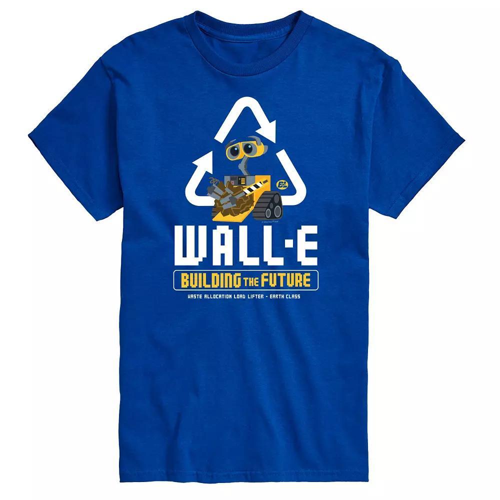 Disney's Wall-E Big & Tall Recycle Graphic Tee, Men's, Size: 4XB, Blue Product Image