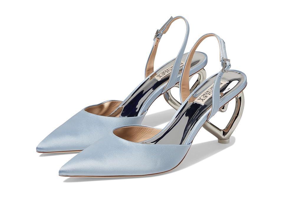 Badgley Mischka Womens Kamilah Pointed Ankle Strap High Heel Sandals Product Image